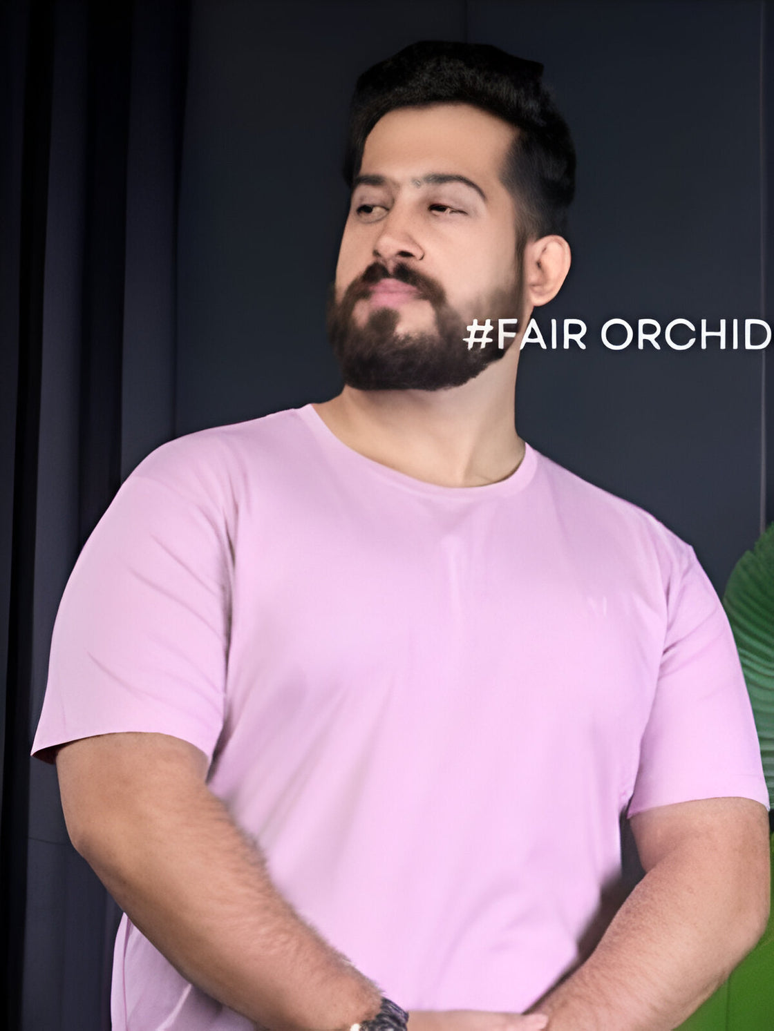 Purple- t shirt cotton fabric