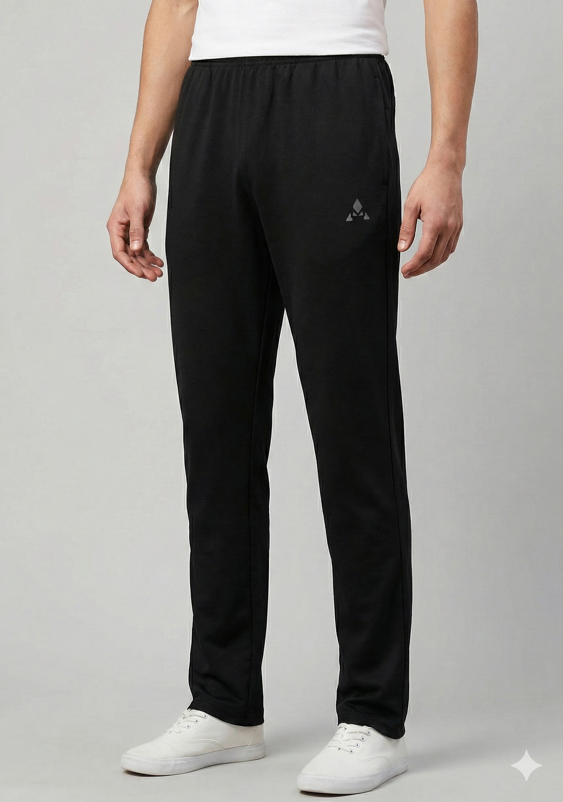ACTIMAXX TRACK PANT - PLAIN BLACK