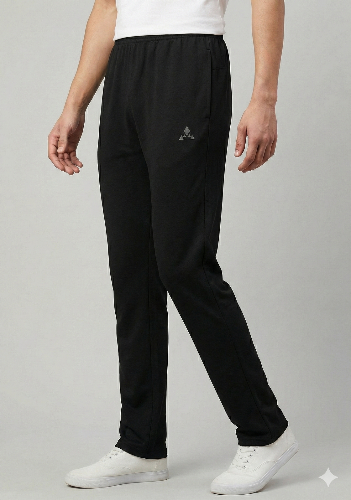 ACTIMAXX TRACK PANT - PLAIN BLACK