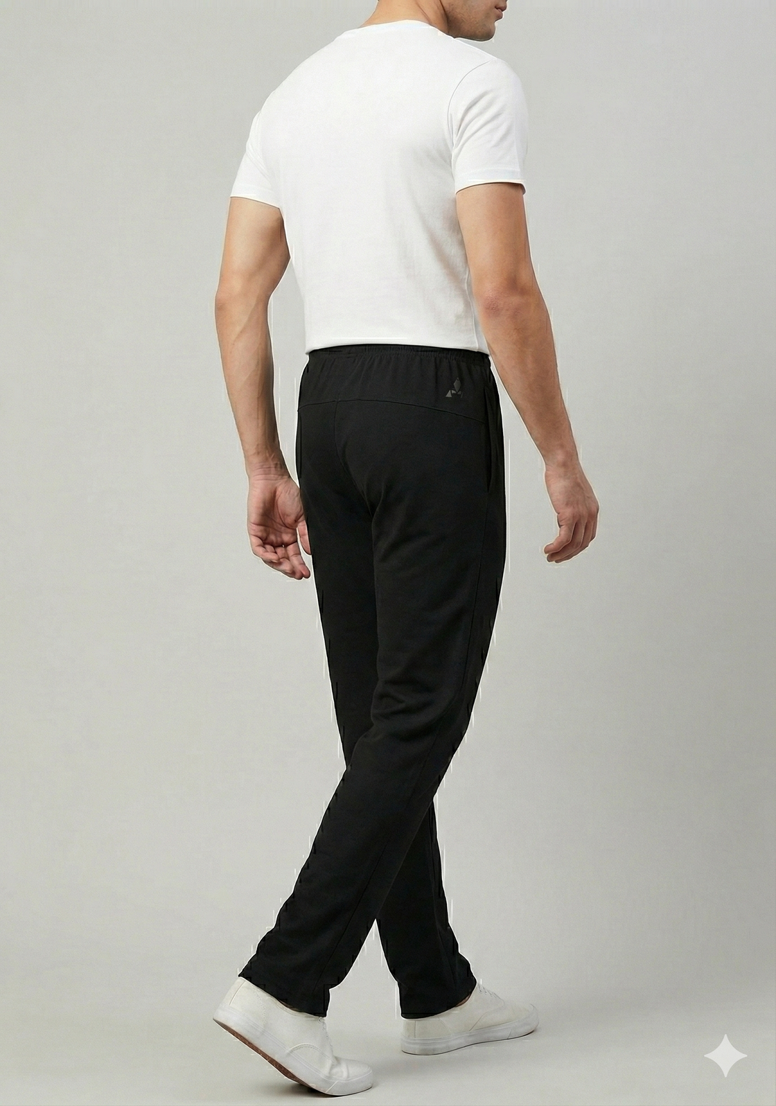 ACTIMAXX TRACK PANT - PLAIN BLACK