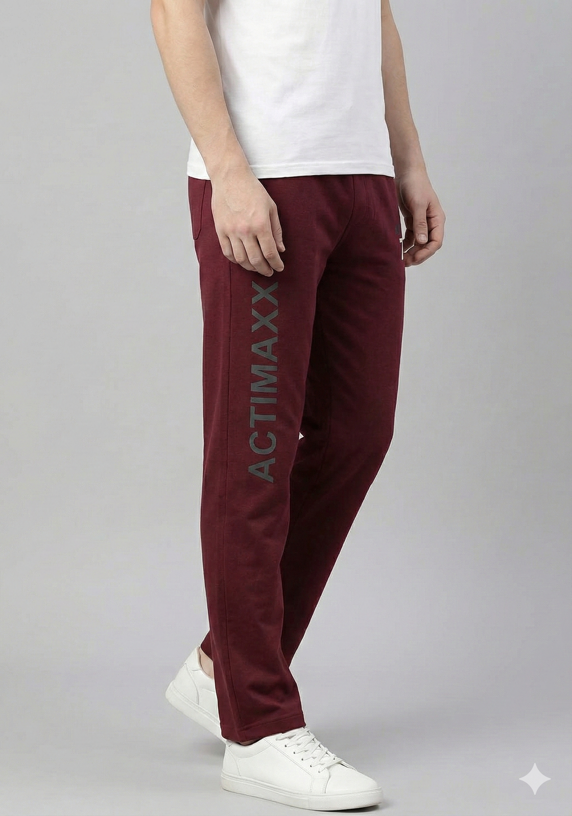 ACTIMAXX TRACK PANT - DARK MAROON