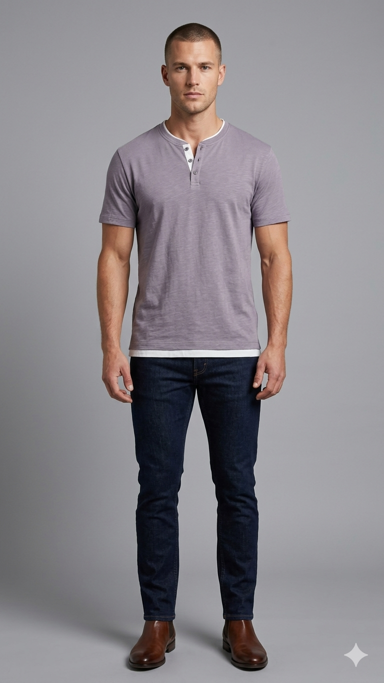 MENS T-SHIRTS WES - (LAVENTOR)