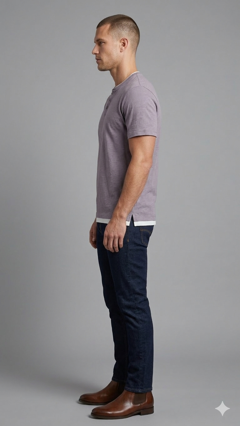 MENS T-SHIRTS WES - (LAVENTOR)