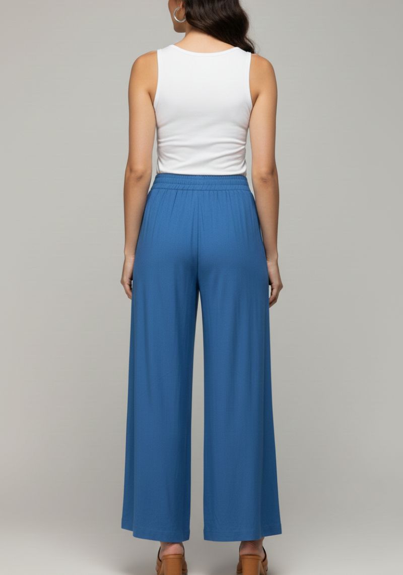 WOMENS PALAZZO - CLASSIC [ BLUE ]