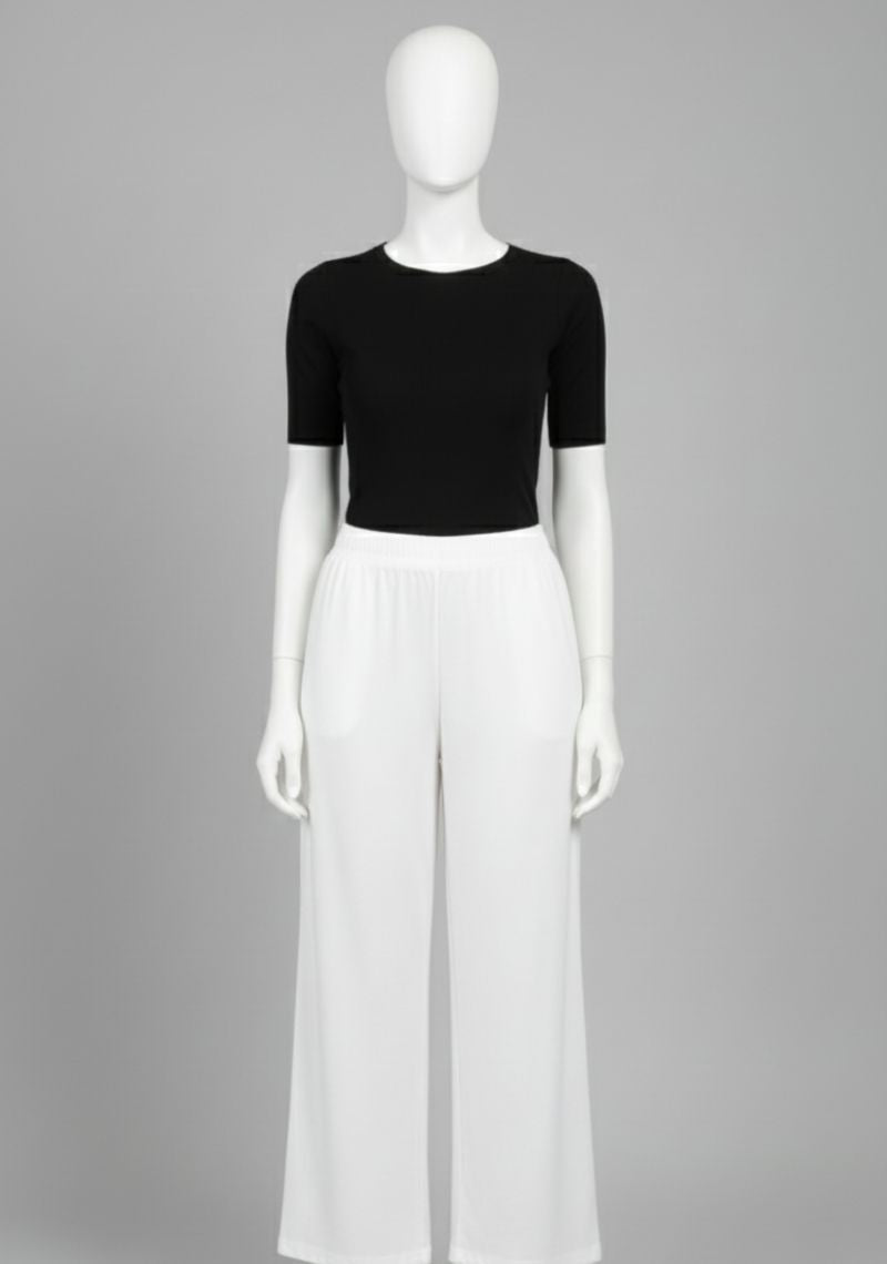 WOMENS PALAZZO - DAISY [ WHITE ]