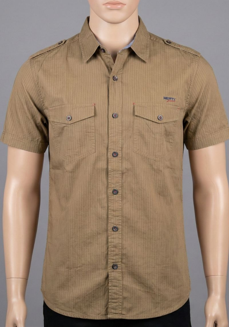 SHIRT - LIGHT BROWN