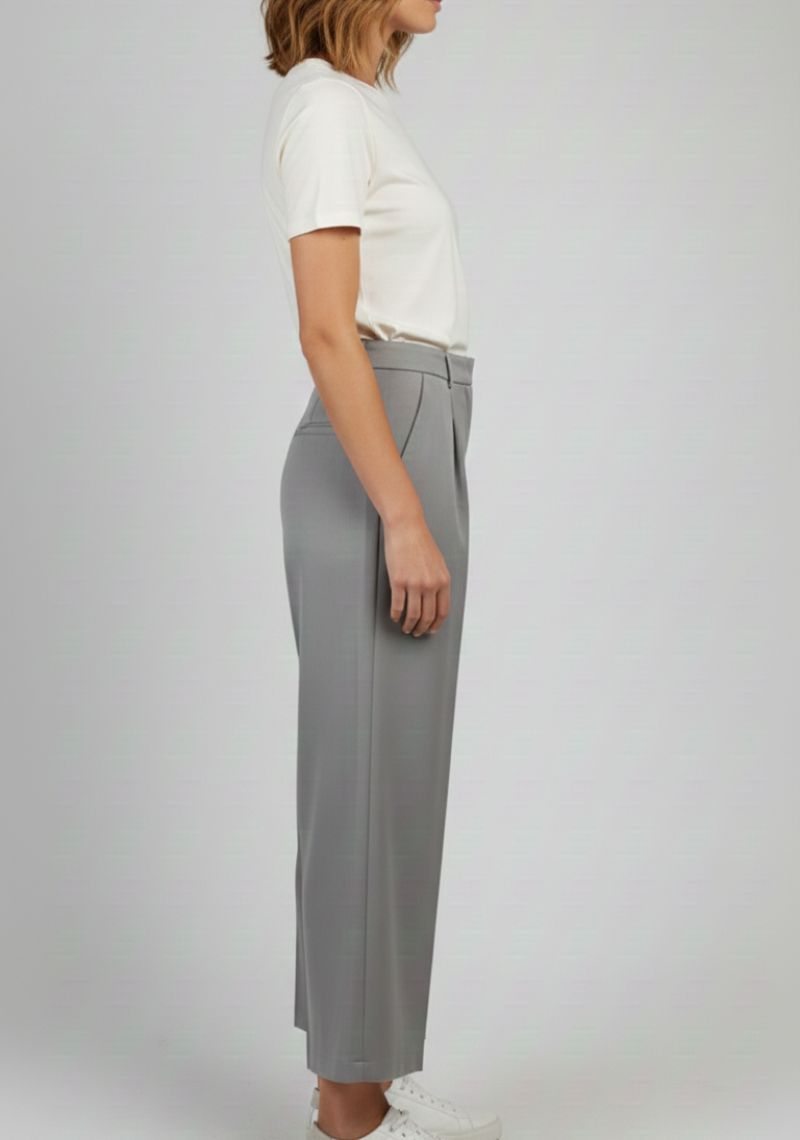 WOMENS PALAZZO - PLAIN GREY