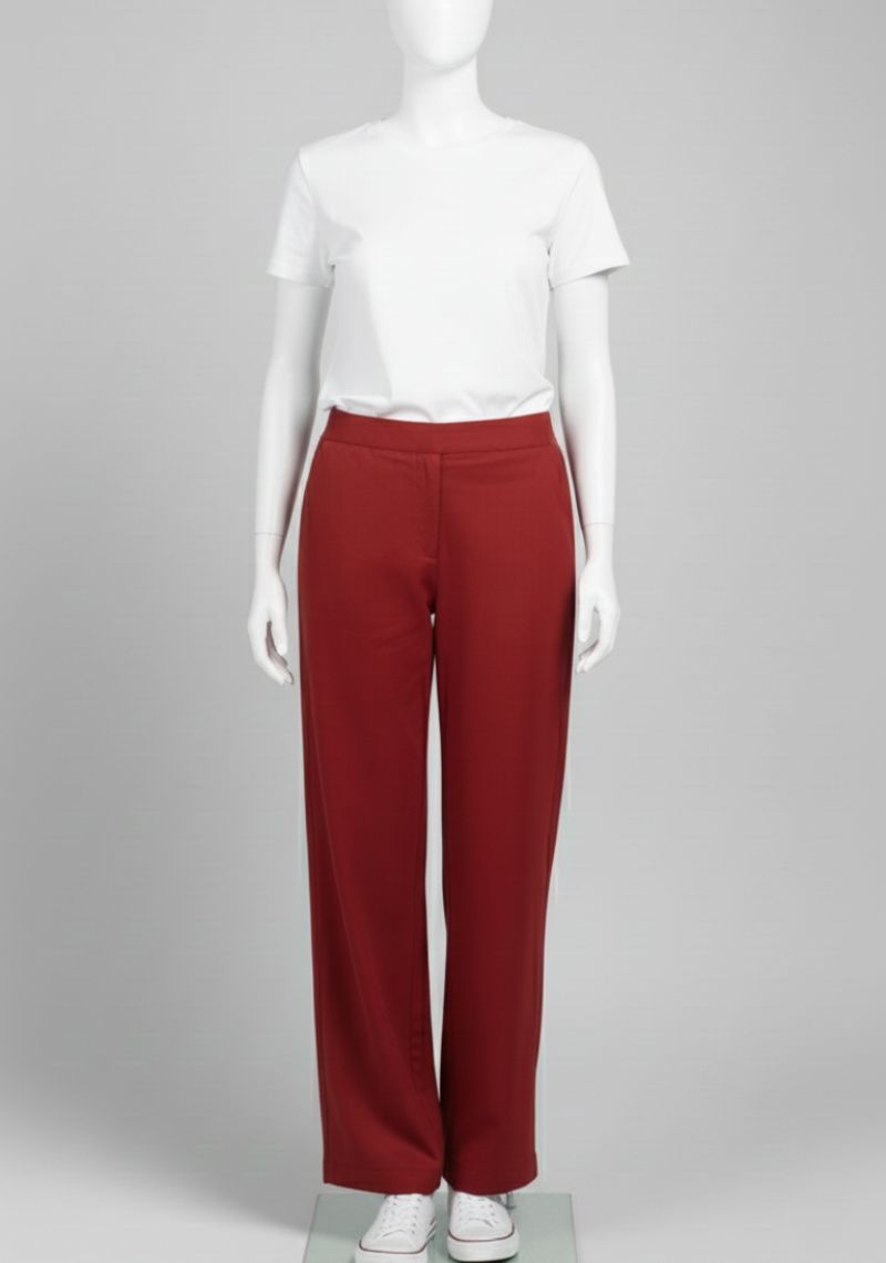 WOMENS PALAZZO - AESTHETIC MAROON