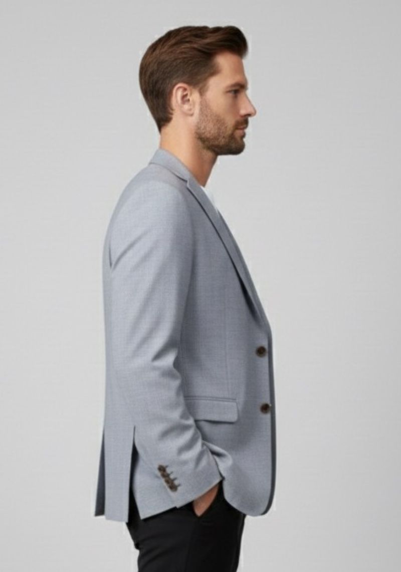 MENS BLAZER - PLAIN GREY