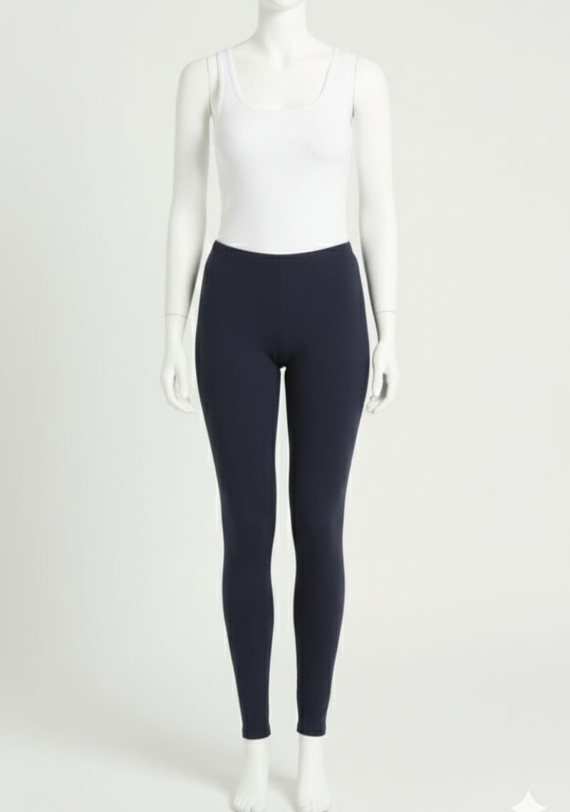 WOMENS LEGGINGS [ MD] - DARK NAVY BLUE
