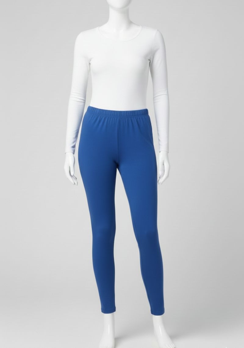 WOMENS LEGGINGS [MD] - PURE BLUE
