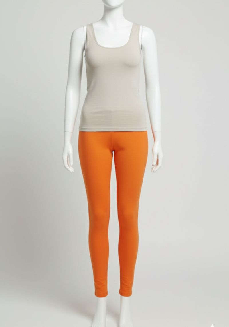 WOMENS LEGGINGS [MD] - LIGHT ORANGE