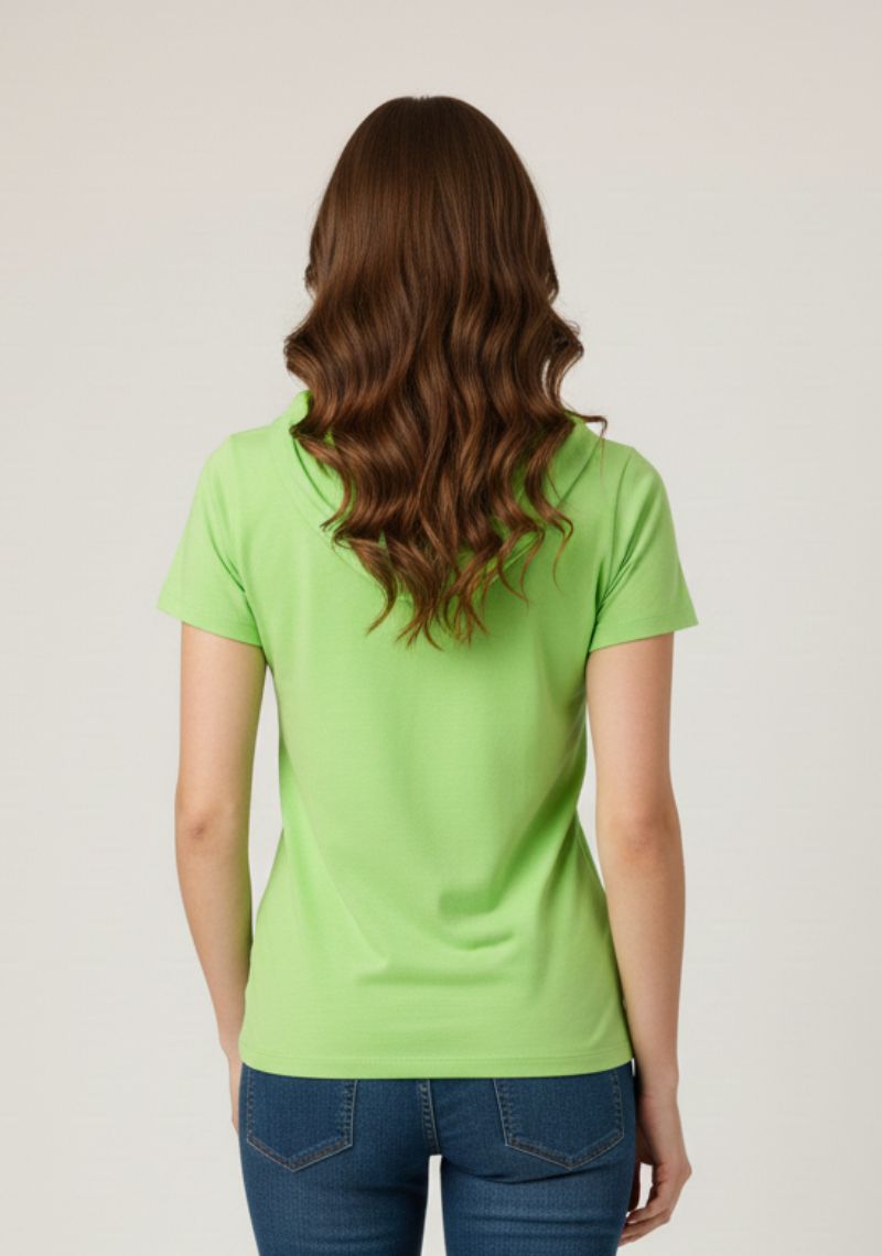 WOMENS T-SHIRT - LIGHT GREEN