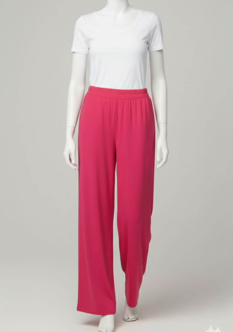 WOMENS PALAZZO - MAGENTA [ PINK ]