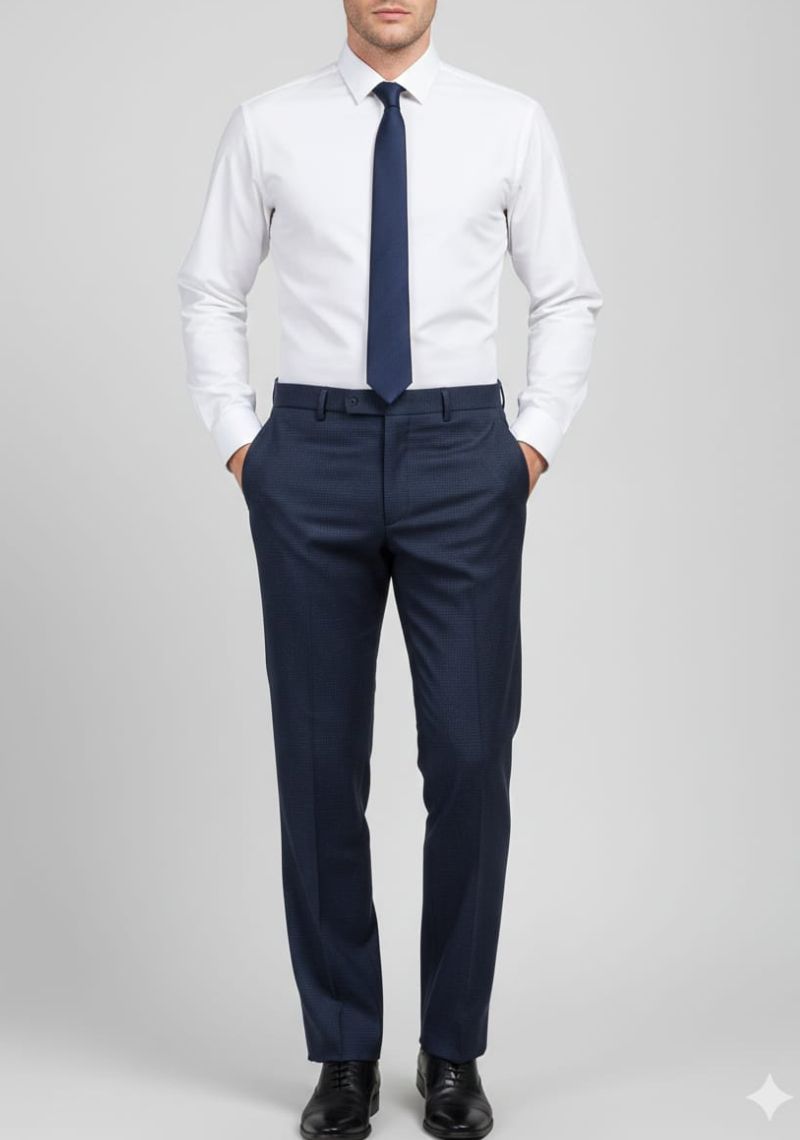 Mens Formal Trouser -Dark Navy(ED)