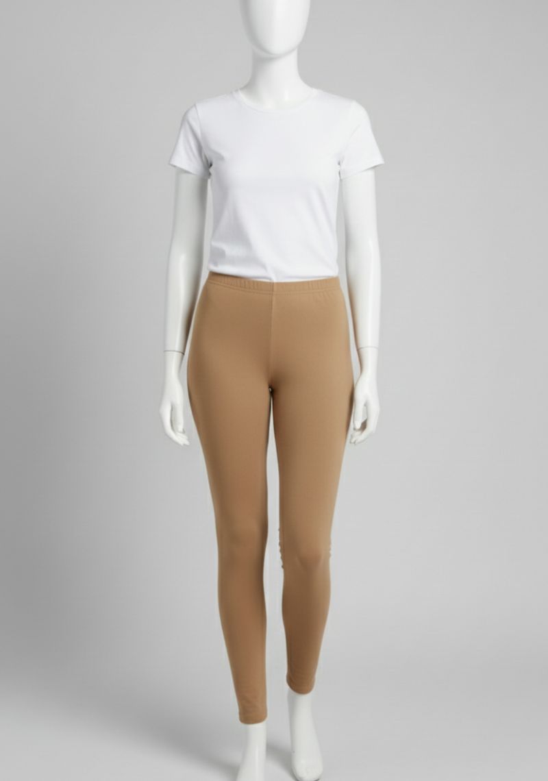 WOMENS LEGGINGS [MD] - GOLDEN BEIGE