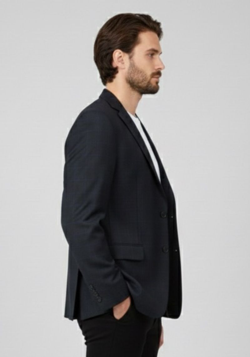 MENS BLAZER - PLAIN DARK BLUE