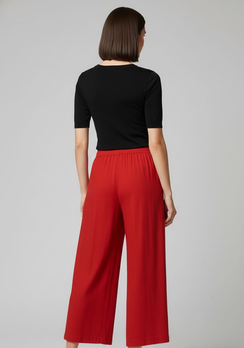 WOMENS PALAZZO - SCARLET [ RED ]