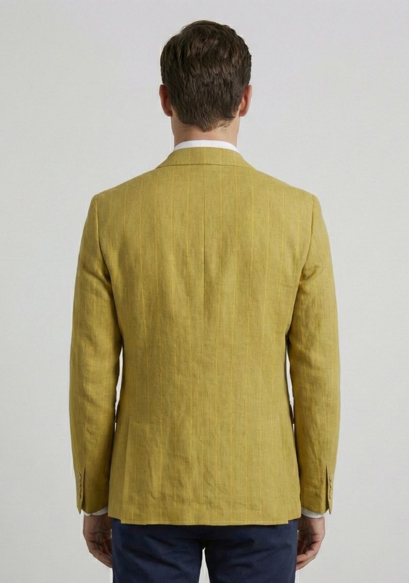 MENS BLAZER - YELLOW