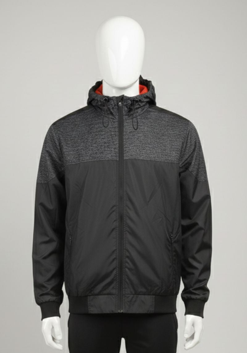 WINTER JACKET [MD] - BLACK AND LIGHT GREY