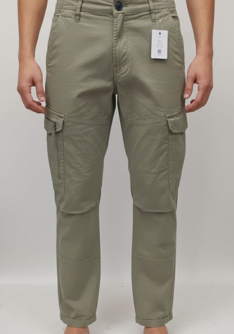 MENS CARGOS PANT- MUTED OLIVE (ED)