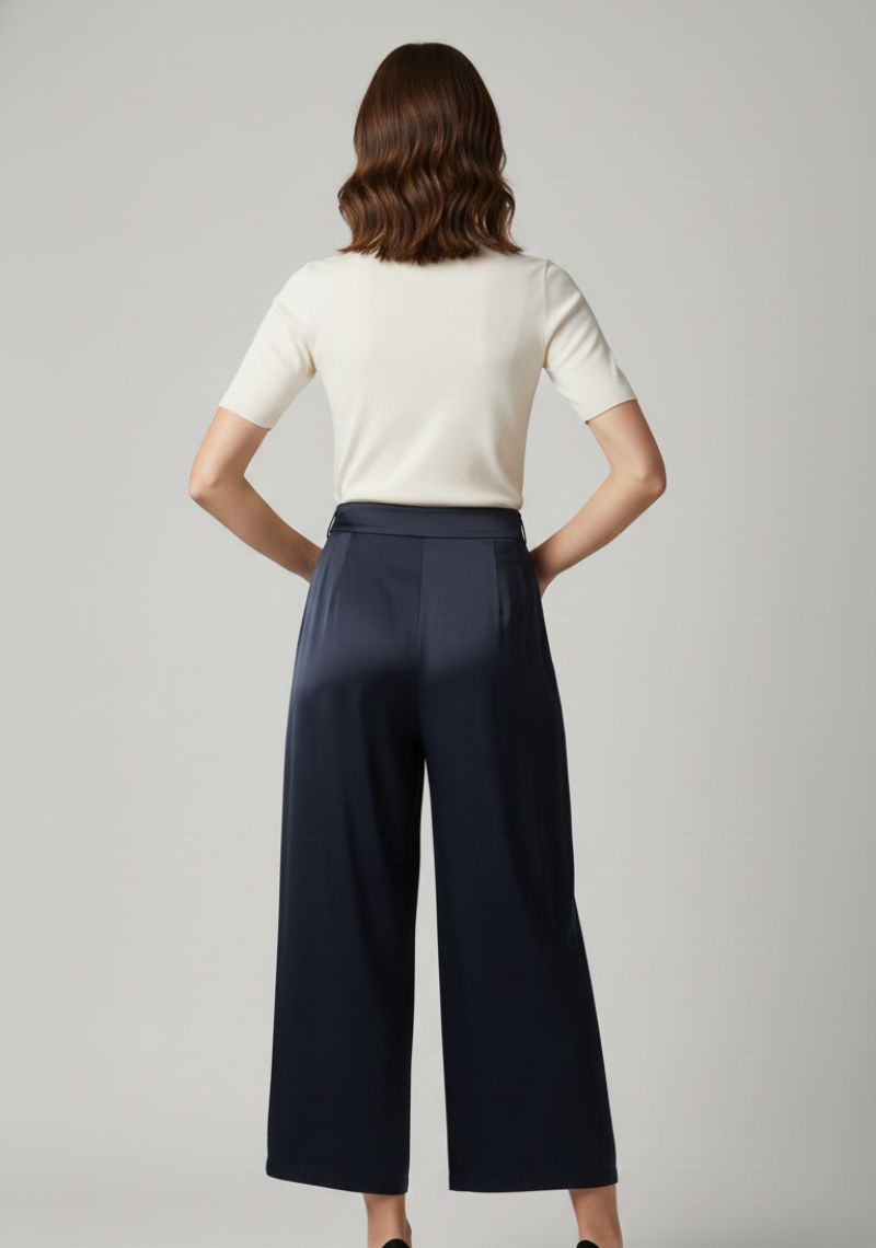 WOMENS PALAZZO - DENIM [ BLUE ]