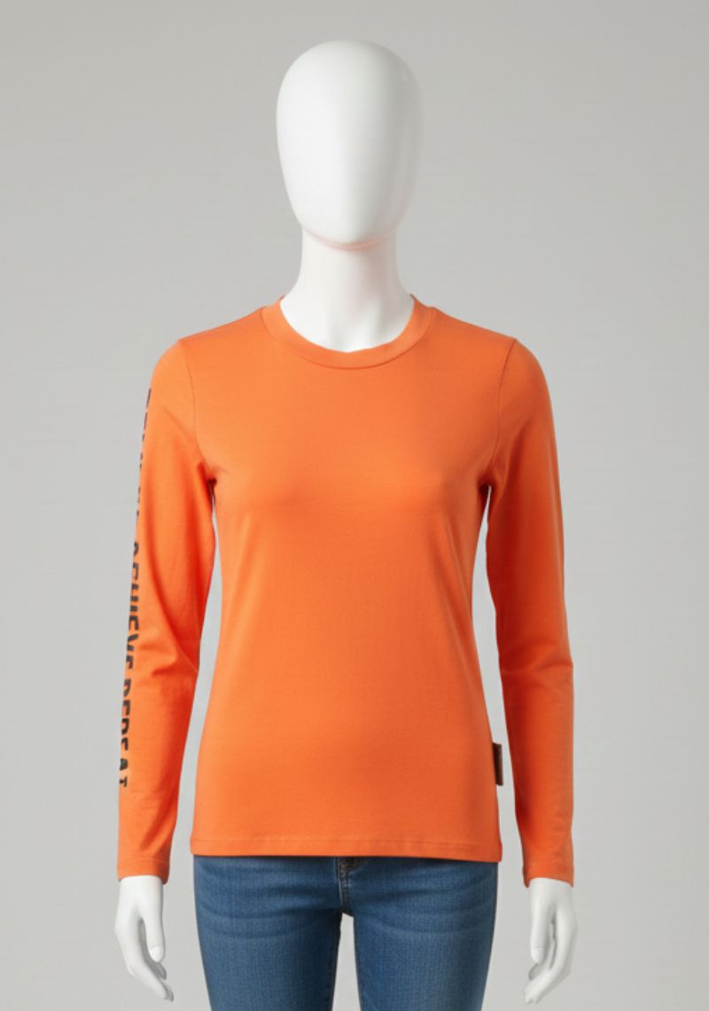 WOMENS T-SHIRT - CORAL