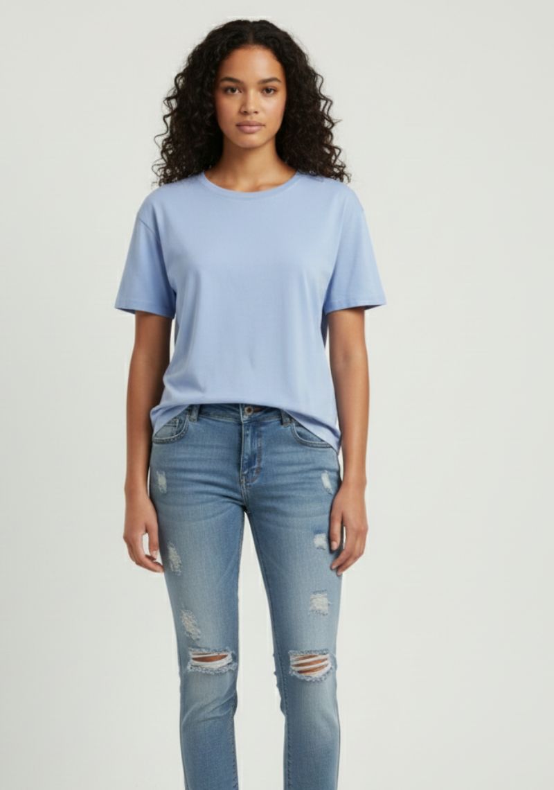 WOMEN JEAN (SL)-BLUE