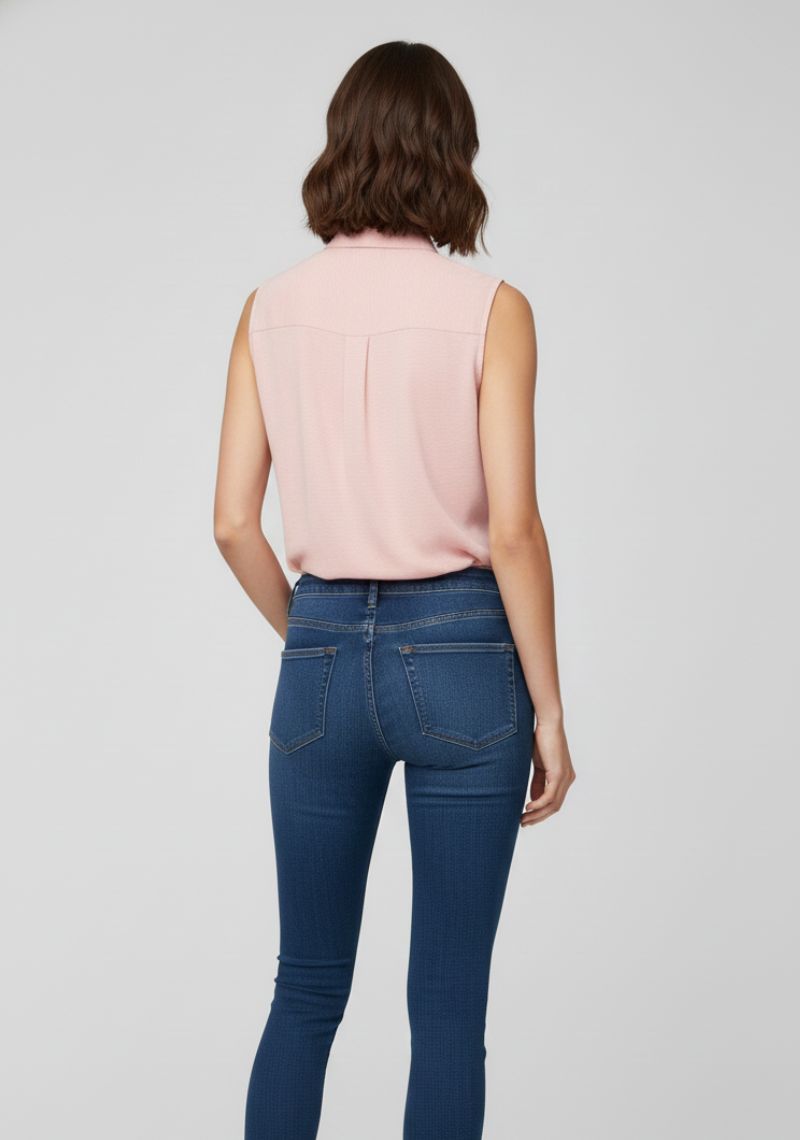 WOMEN WESTERN TOP - MELANGE