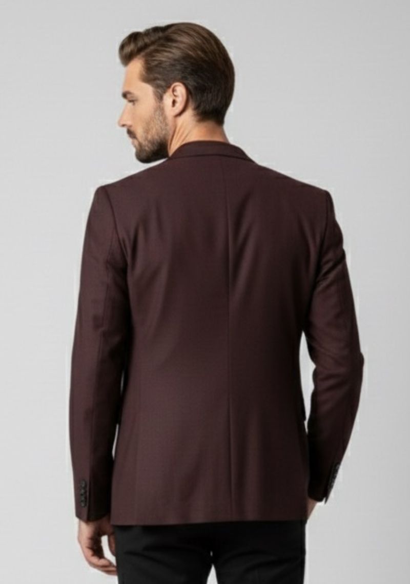 MENS BLAZER - WINE