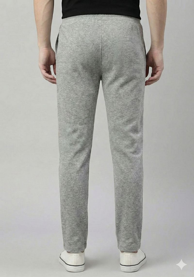 ACTIMAXX TRACK PANT - GREY AND BLACK LINE