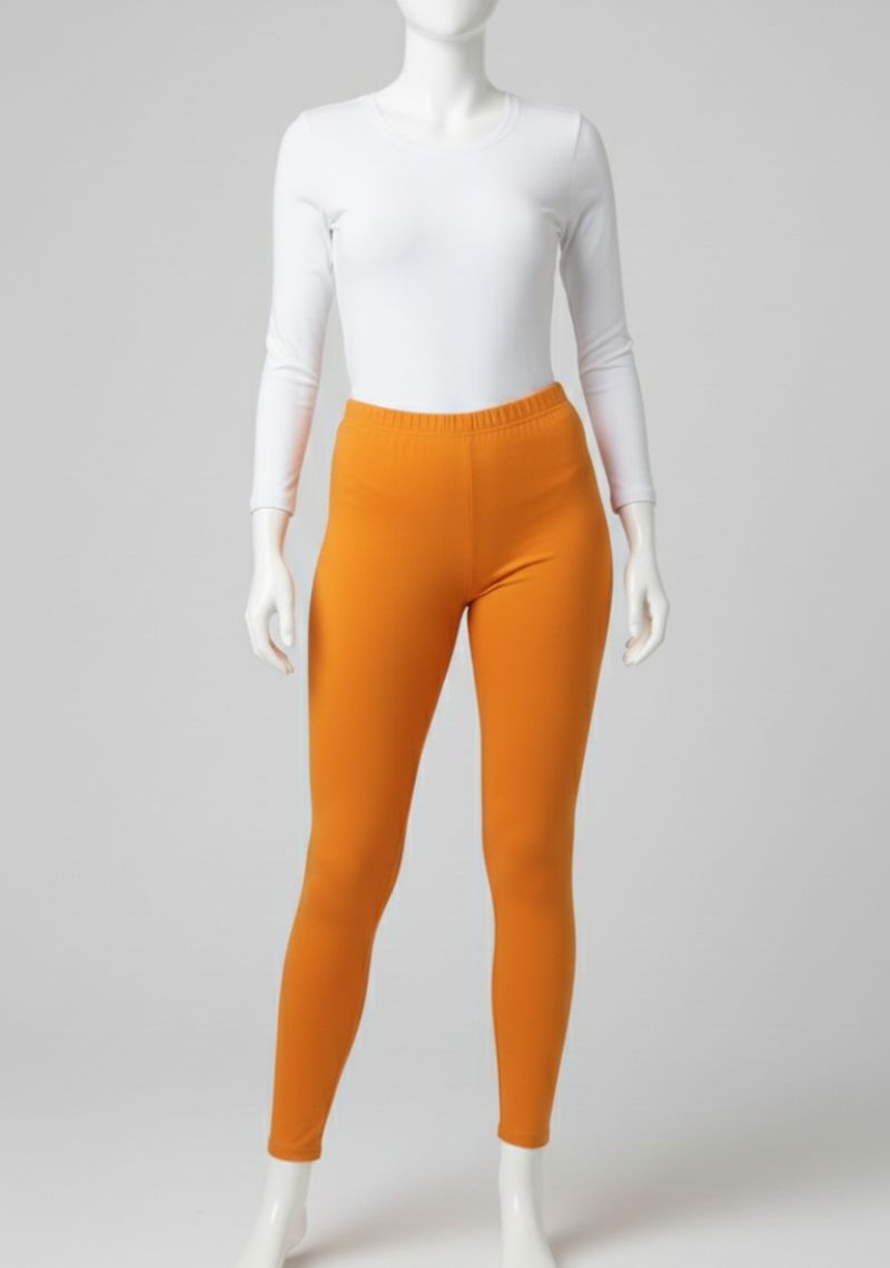 WOMENS LEGGINGS [MD] - LIGHT ORANGE
