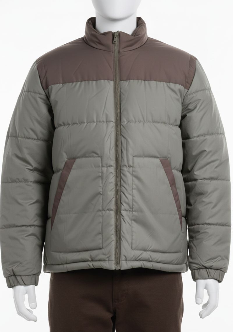 WINTER JACKET - OLIVE GREEN AND KHAKI