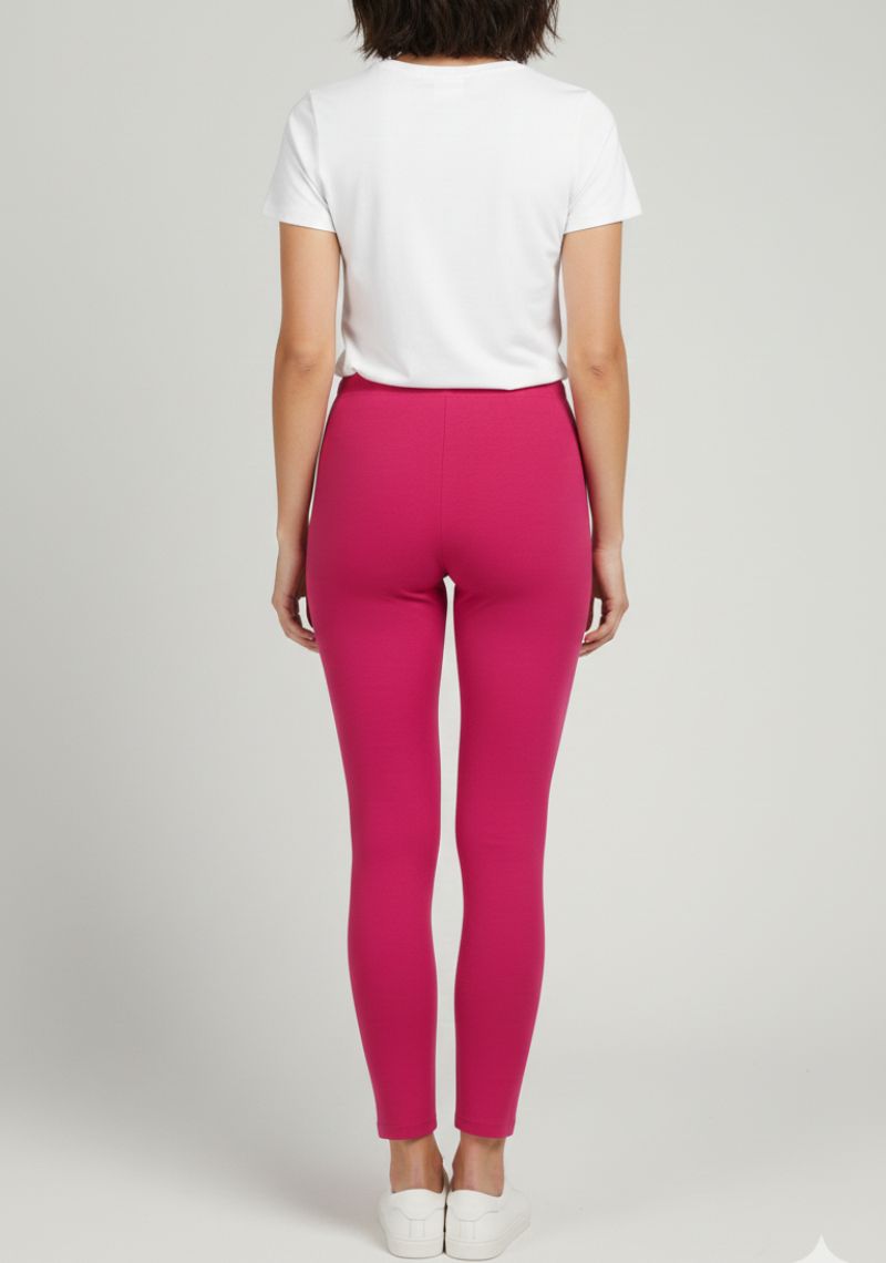 WOMENS LEGGINGS [MD] - DARK PINK