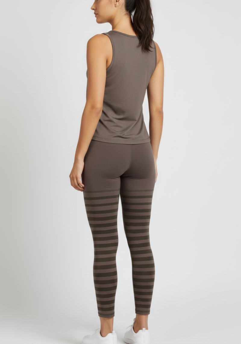 WOMENS LEGGINGS [MD] - WENGE [BROWN]