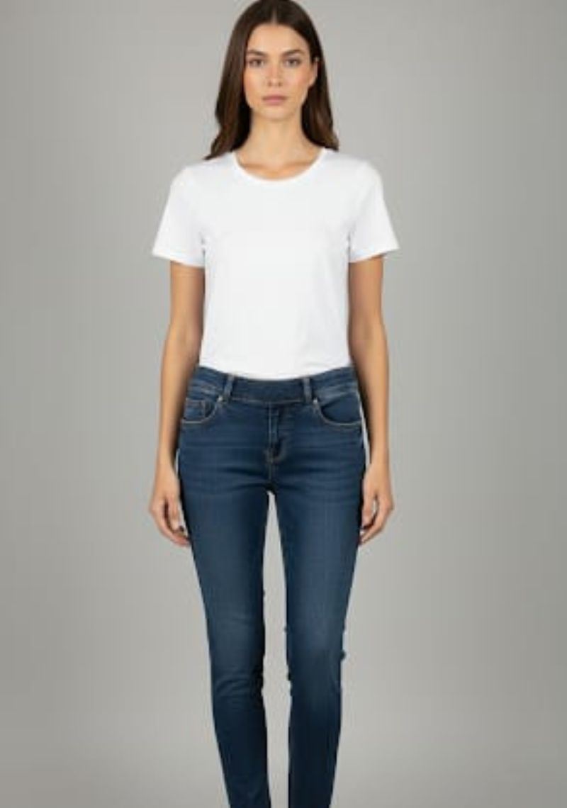 WOMEN JEAN (SL)-BLUE SHADE