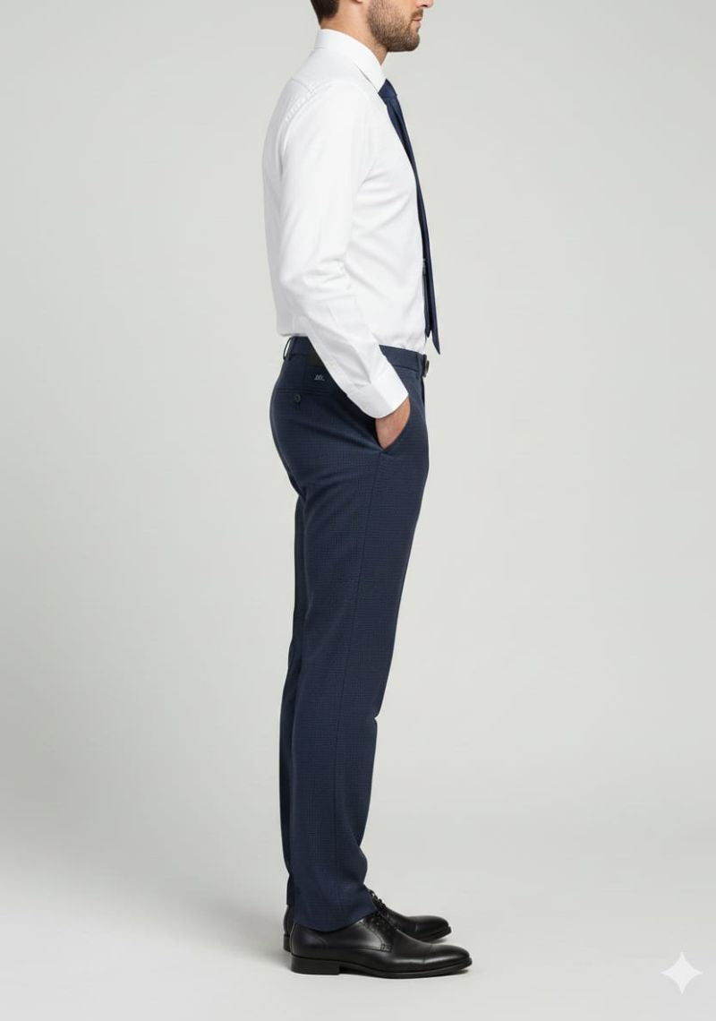 Mens Formal Trouser -Navy(ED)
