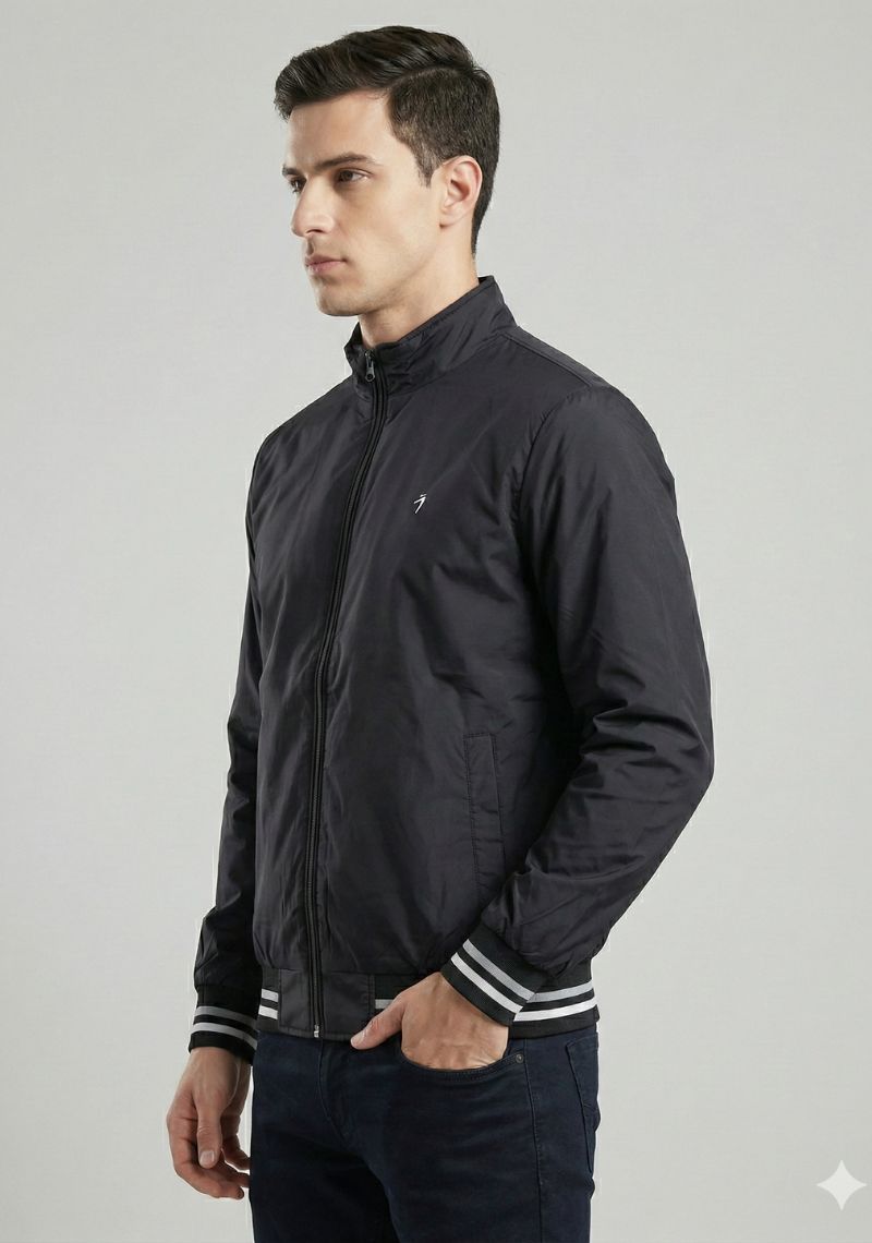 WINTER JACKET - BLACK AND WHITE