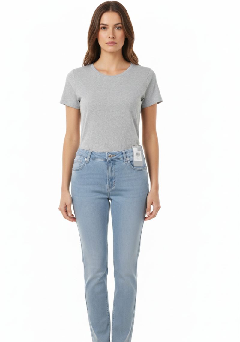 WOMEN JEAN (SL)-ICE BLUE