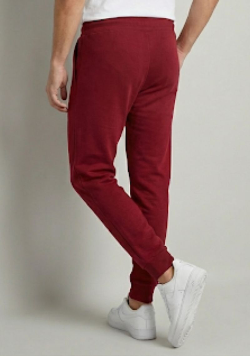 ACTIMAXX TRACK PANT - MAROON AND WHITE PRINTED