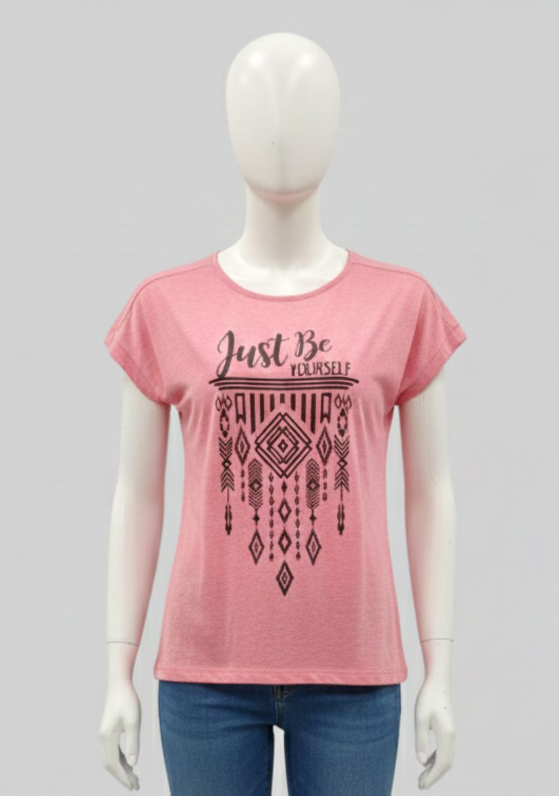 WOMENS T-SHIRT - PINK