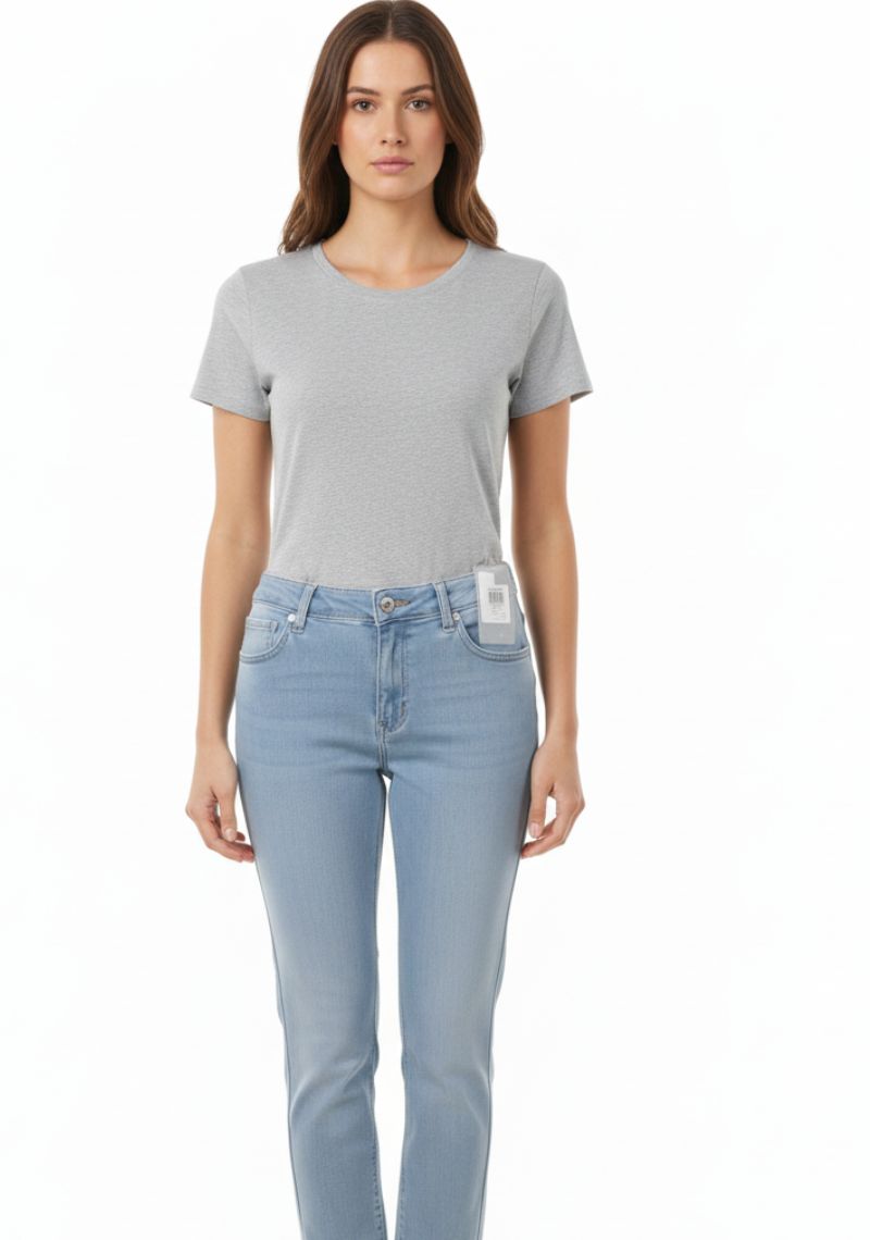 WOMEN JEAN (SL)-LIGHT BLUE