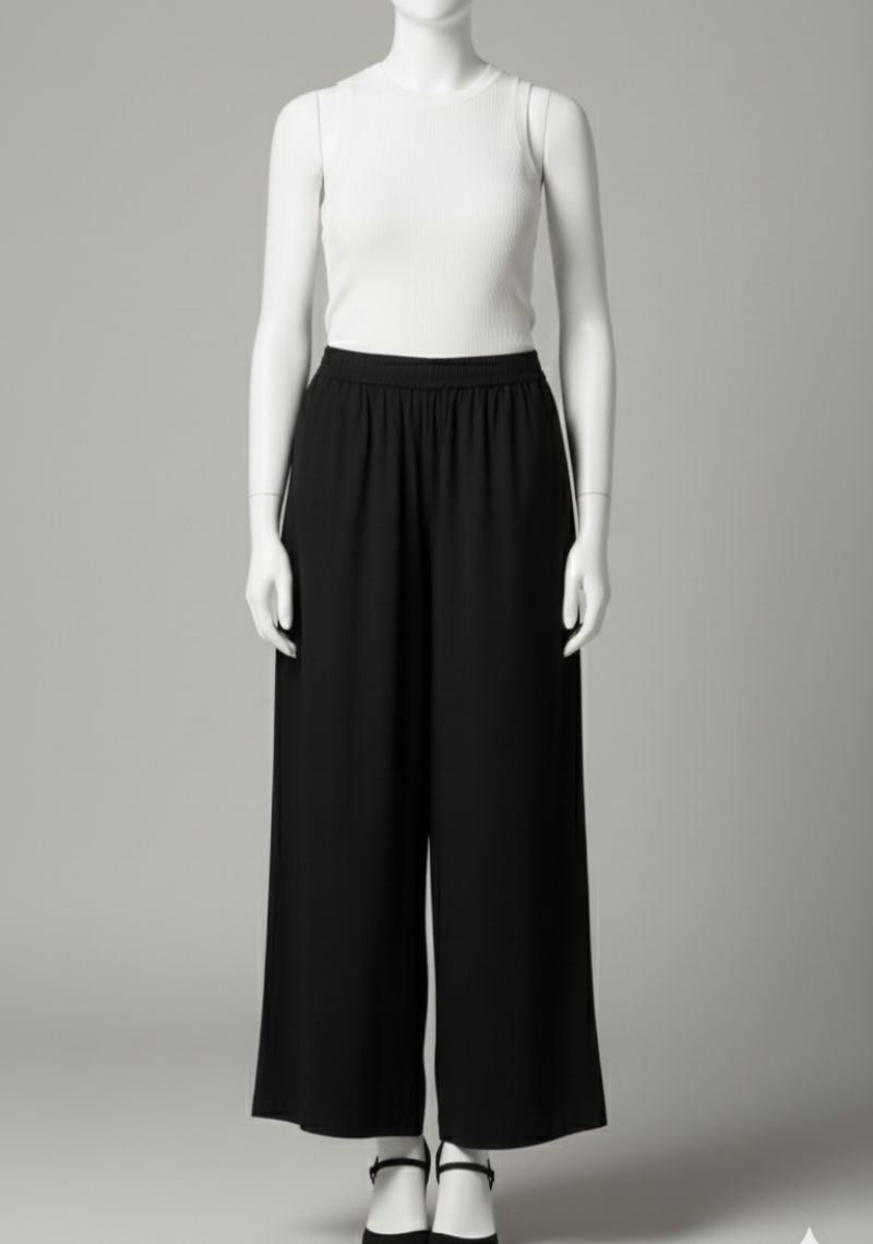 WOMENS PALAZZO - OBSIDIAN [ BLACK ]