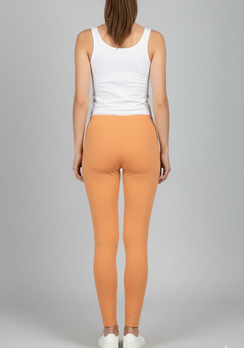 WOMENS LEGGINGS [MD] - CADMIUM ORANGE
