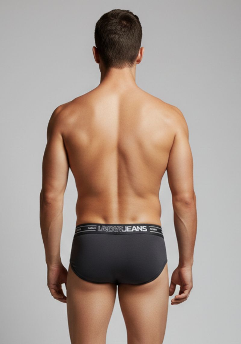 MENS BRIEFS [SL]  - BLACK