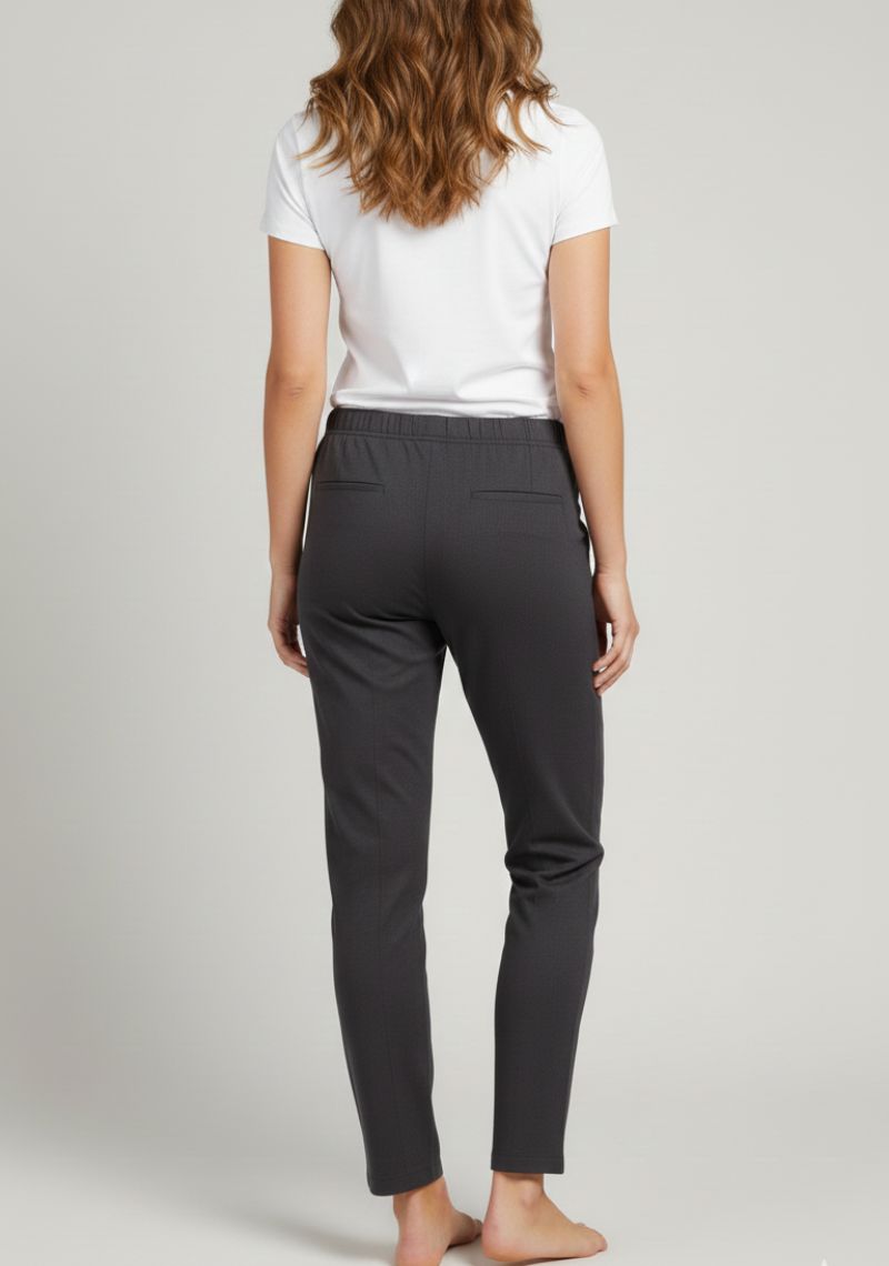 WOMENS LEGGINGS [MD] - CHARCOAL GREY