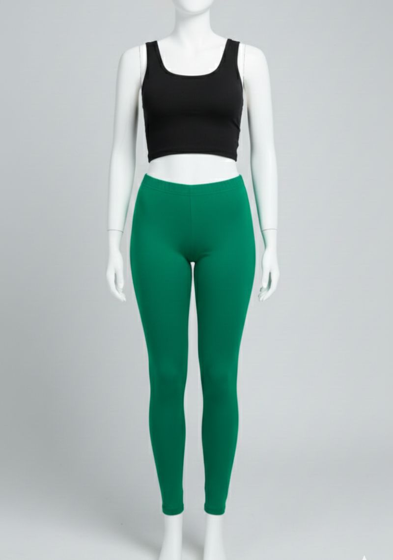 WOMENS LEGGINGS [MD] - EMERALD GREEN