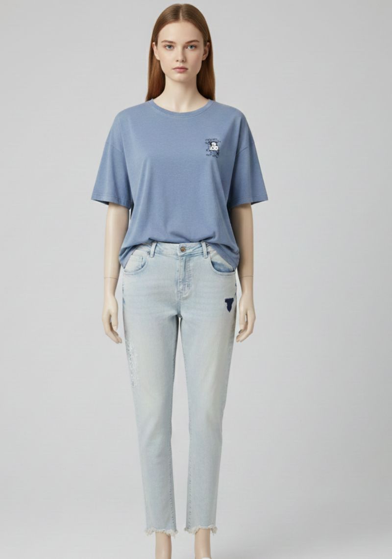 WOMEN JEAN (SL)-ASSORTED BLUE