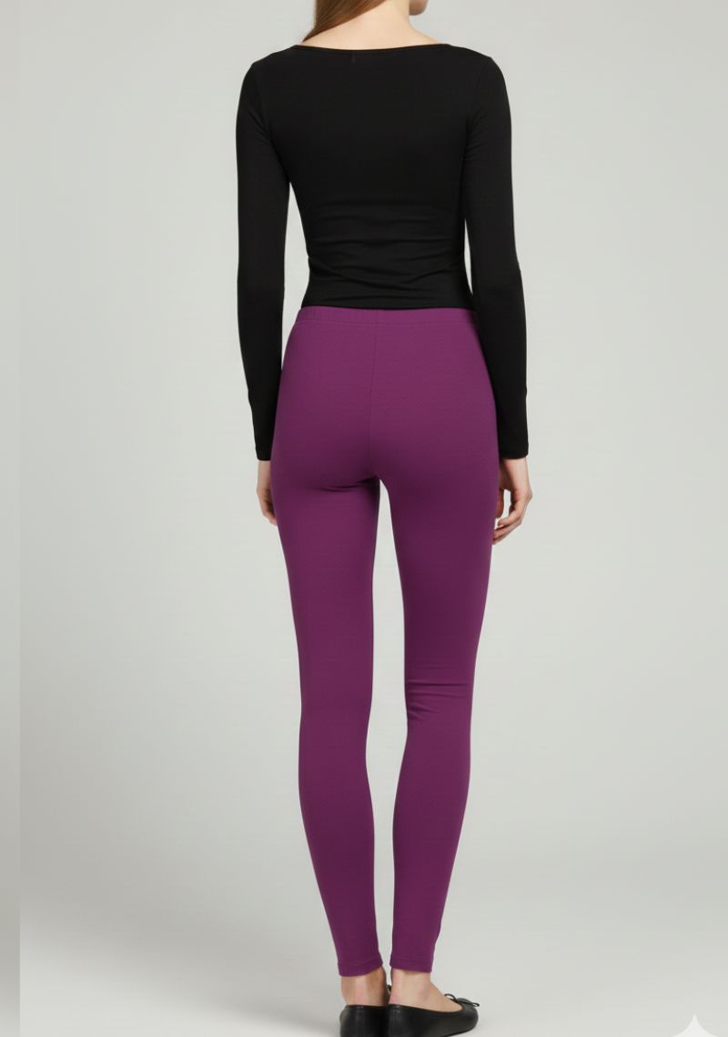 WOMENS LEGGINGS [MD] - DARK VOILET