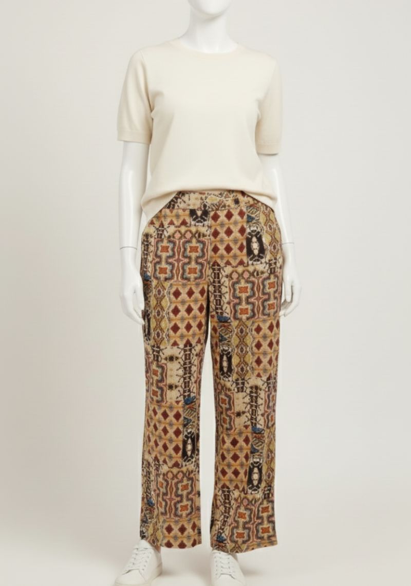 WOMENS PALAZZO - MULTI COLOR PRINTED